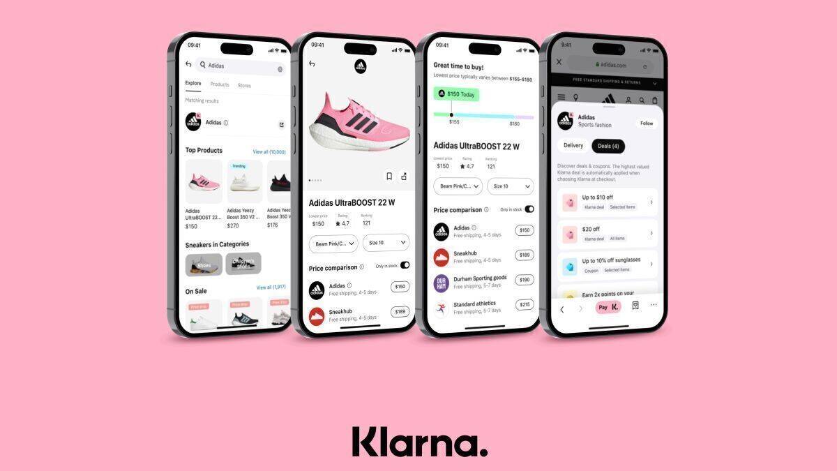 Vorschläge in der Klarna-App