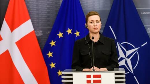 Die dänische Ministerpräsidentin Mette Frederiksen.