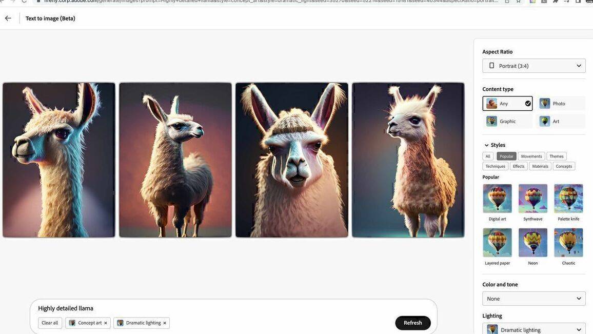 Bildgenerierung mit KI – Dafür lauscht Adobe Firefly.