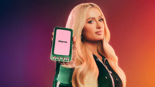 An ihr wird nicht gespart: Klarna-Maskottchen Paris Hilton.