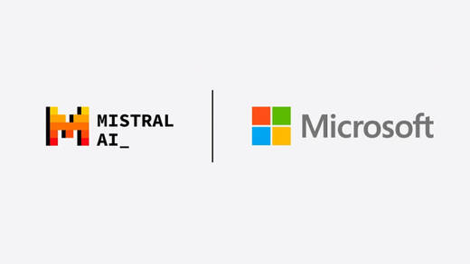 Mistral und Microsoft koopieren ab sofort.
