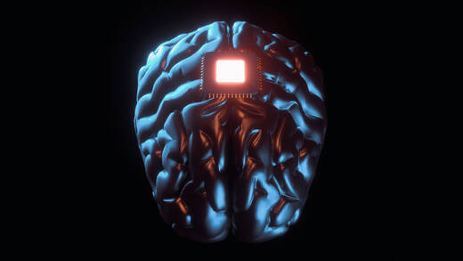 Noch ist eine Hirn-Computer-Schnittstelle am Menschen Science Fiction.