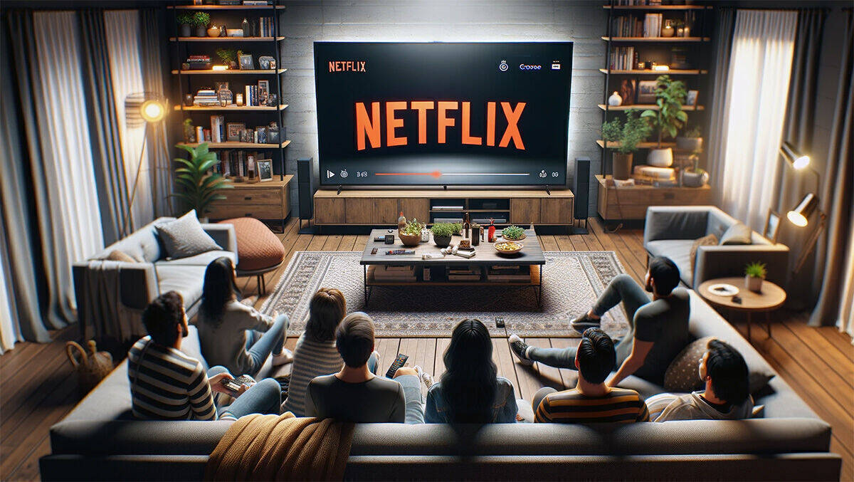 Wenn Familie und Freunde Netflix schauen, stört Werbung offenbar die wenigsten.