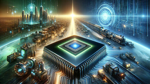Nvidia-Chips sollen die nächste industrielle Revolution antreiben.