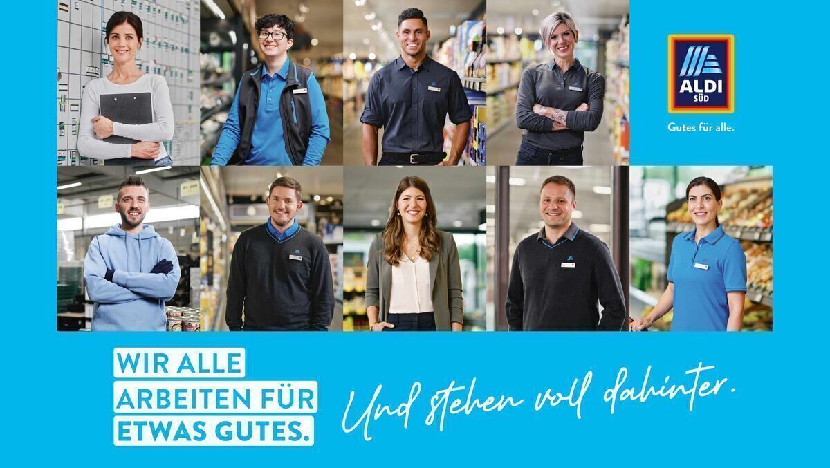 #Aldicrew: Aldi Süd verbindet Mitarbeitergeschichten & Markenwerte | W&V