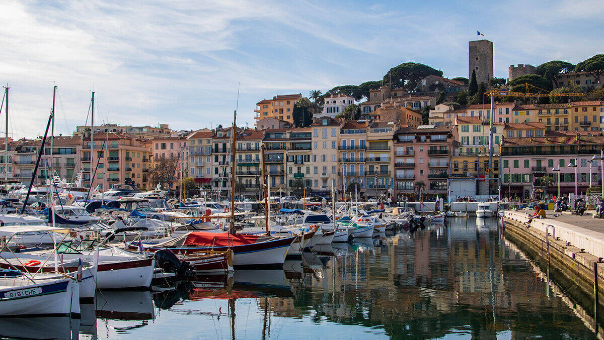 Yacht-Hafen in Cannes