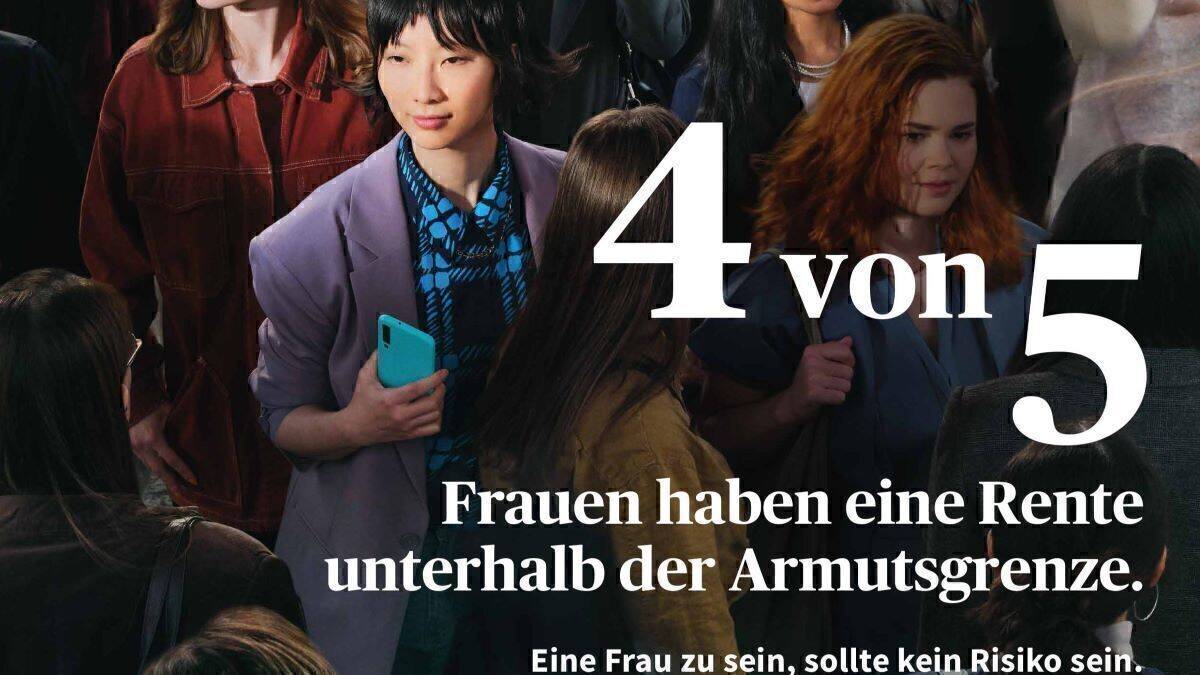 Die Ungleichbehandlung von Frauen vs Männern ist der Auftakt einer gesellschaftskritischen Kampagne von Axa, die auf ganze vier Jahre angelegt ist.