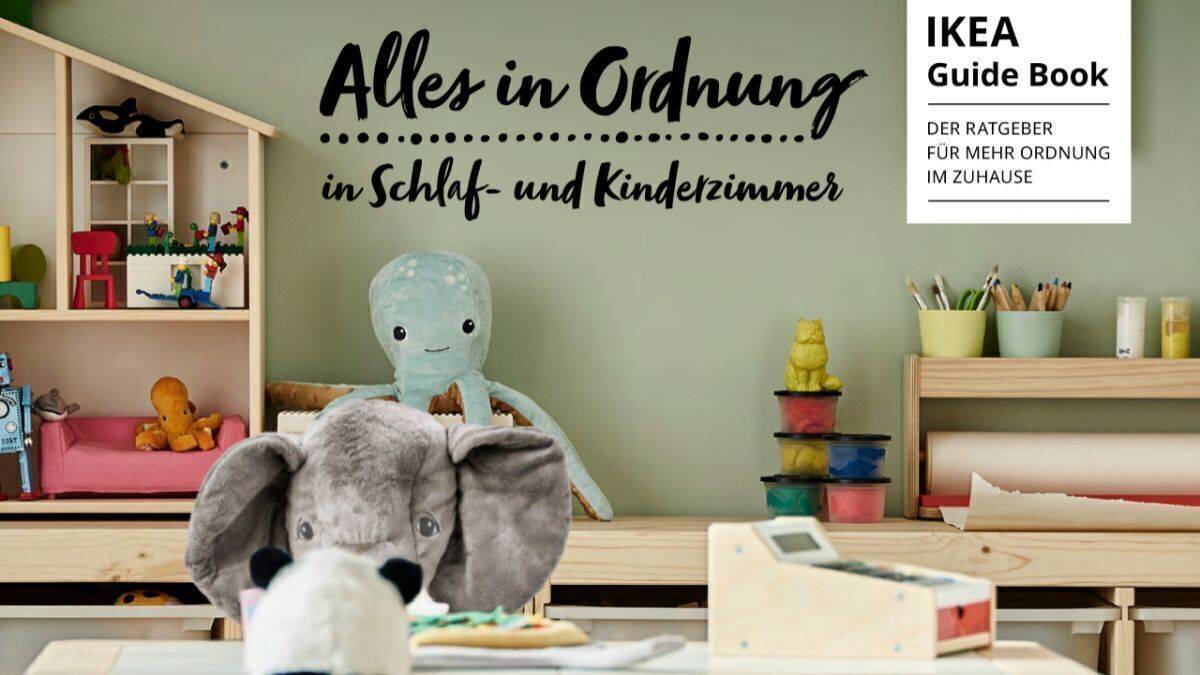 Ordnung ist das halbe Leben - und dafür hat Ikea die besten Tipps. 