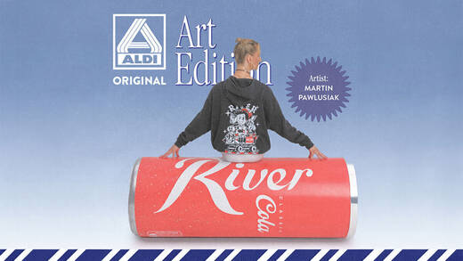 Die neue Mode-Kollektion soll eine Hommage an die Aldi-Eigenmarken sein - veredelt von jungen Künstlern. Zielgruppe: die Gen Z.