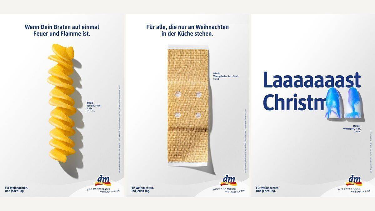 Weihnachtsstimmung bei dm