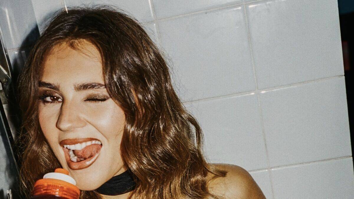 Stefanie Giesinger wirbt erneut für air up.