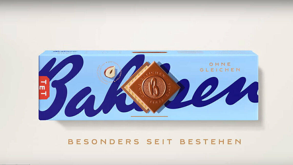 So bewarb GGH MullenLowe das Bahlsen-Redesign vor zwei Jahren.