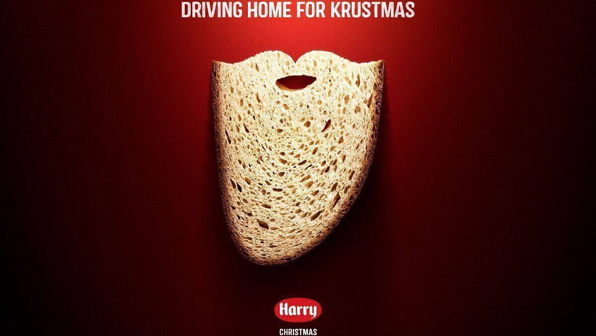 Bei Harry-Brot wird es nun auch weihnachtlich.