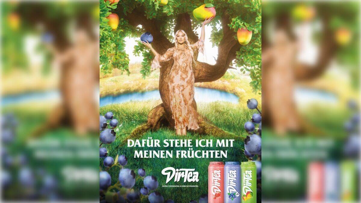Die Dirtea-Plakate kommen in 78 deutschen Städten zum Einsatz.