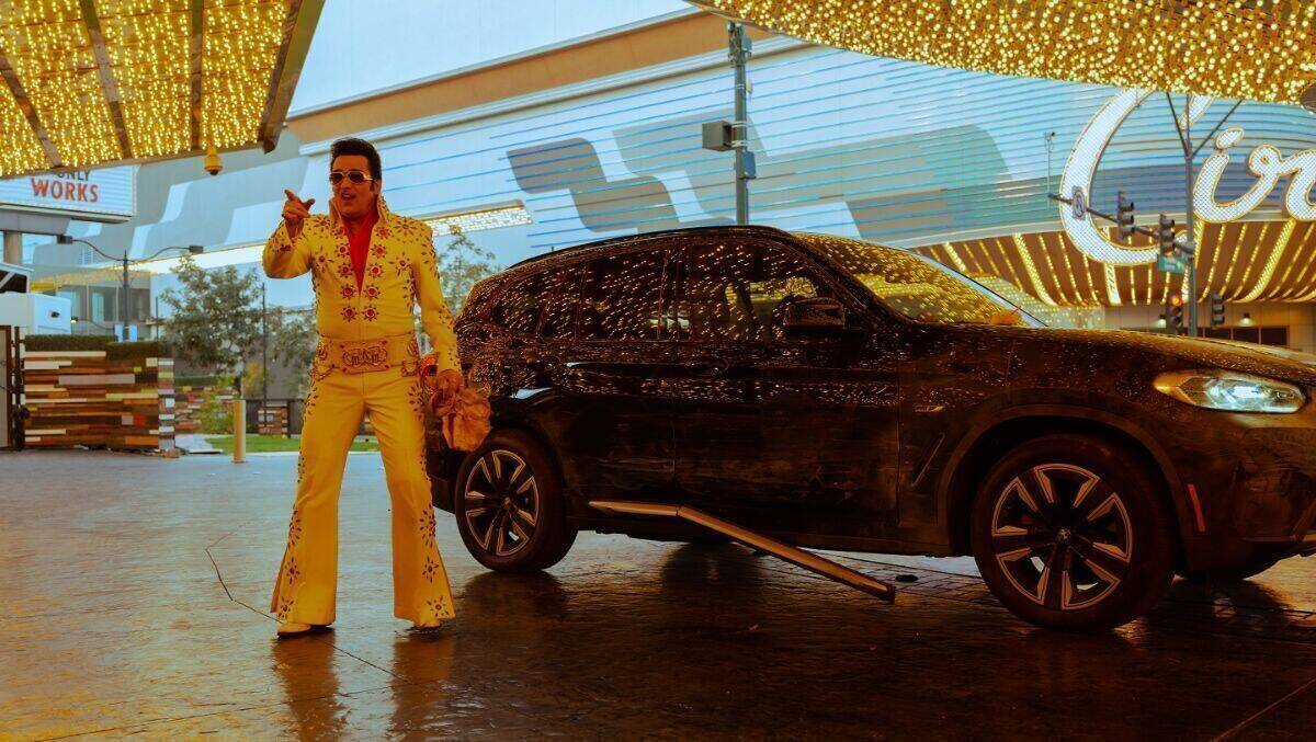 Wie Elvis ins Auto gekommen ist, weiß niemand mehr so richtig. Auch der BMW-Kundenservice bleibt diskret.