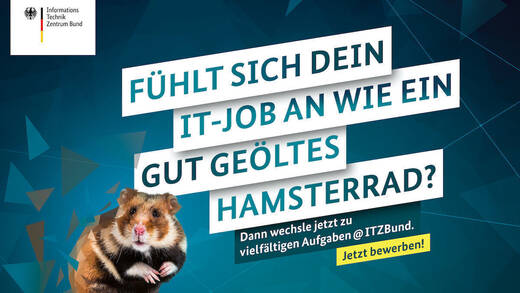 Mit lustigen Sprüchen aber auch einer tieferen Message wirbt ITZ Bund neue Fachkräfte an. 