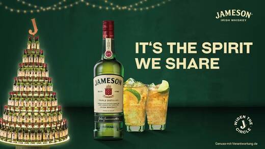 Pernod Ricard geht mit einer Jameson-Kampagne in die Wintersaison.