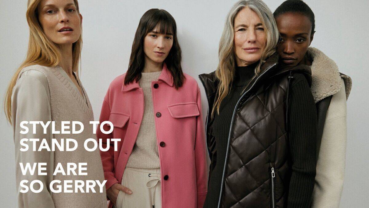 "So Gerry" heißt die neue Kampagne von Gerry Weber