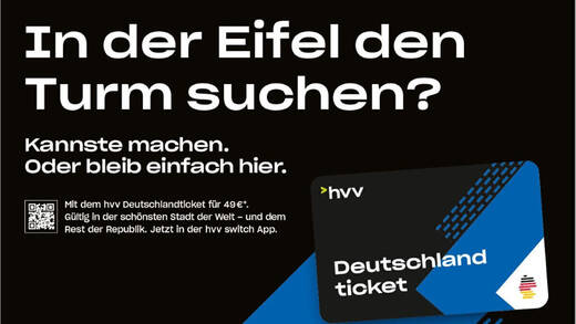 Multimediale Kampagne fürs Deutschland-Ticket.