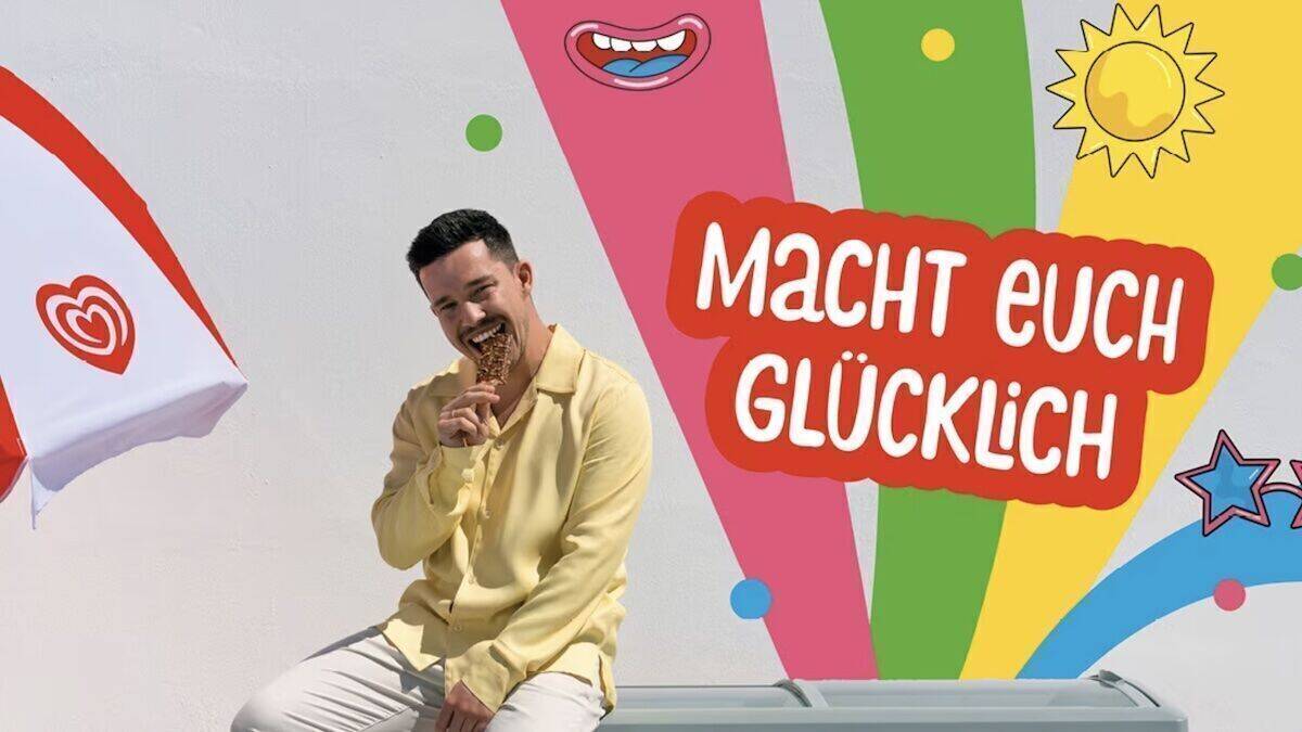 Nico Santos ist das neue Gesicht und die neue Stimme von Langnese und Eskimo.