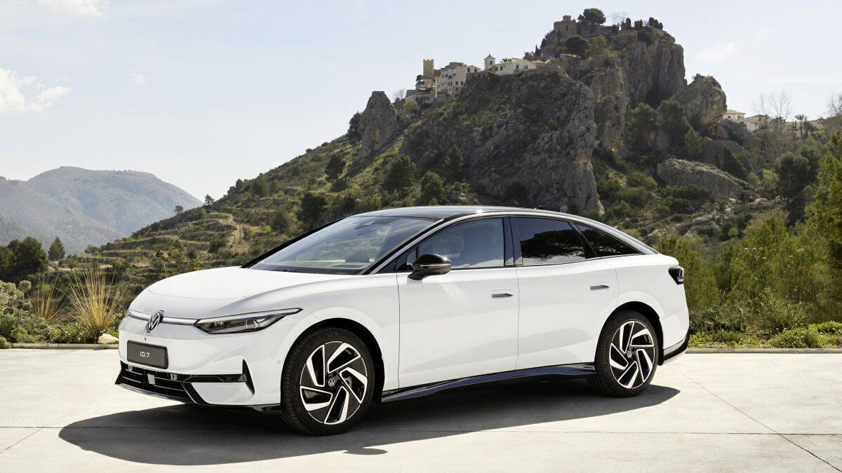Der ID.7 ist das erste globale Elektromodell der Marke VW für die gehobene Mittelklasse.