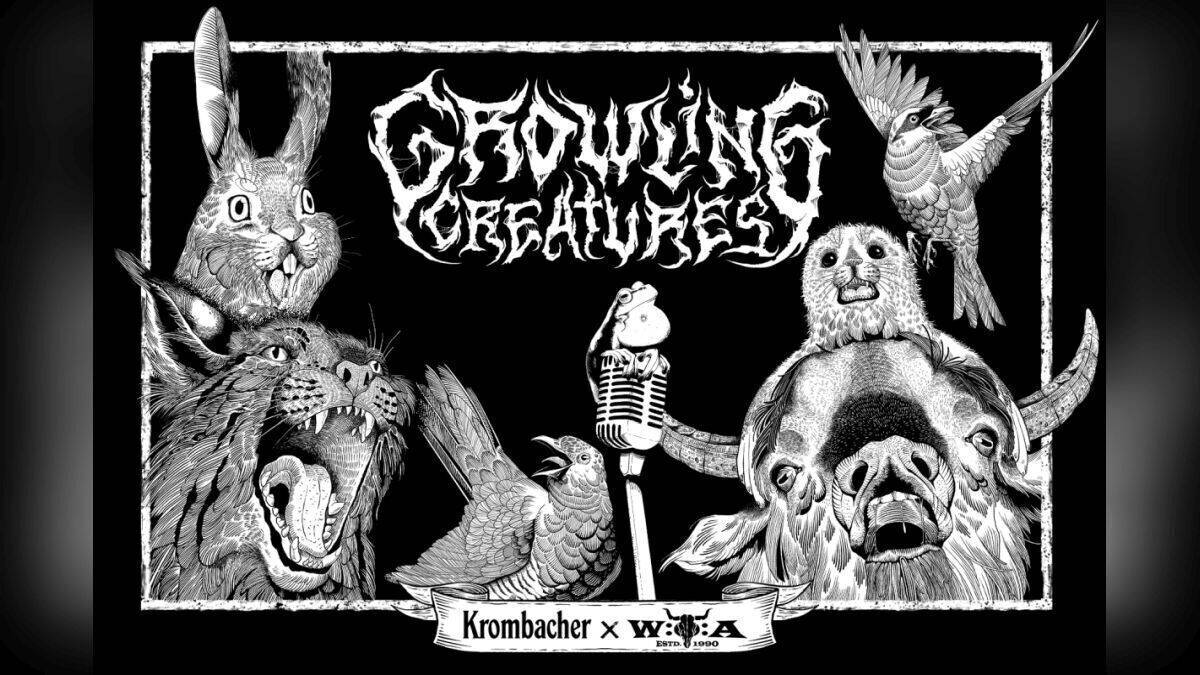 Ungewöhnliche Musiker: Die "Growling Creatures".