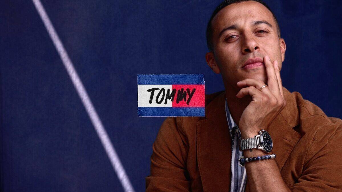 Thiago Alcantara als Testimonial für Tommy Hilfiger Watches.