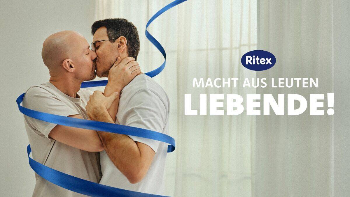 Im Fokus der Kampagne von Ritex steht Vertrauen - sowohl in der Partnerschaft als auch beim Sex.