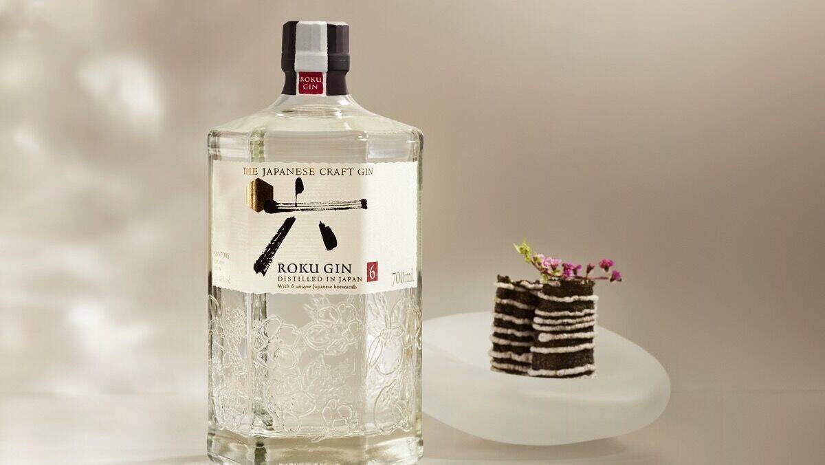 Die sechs Zutaten des japanischen Premium-Gin werden nach dem Shun-Prinzip geerntet.