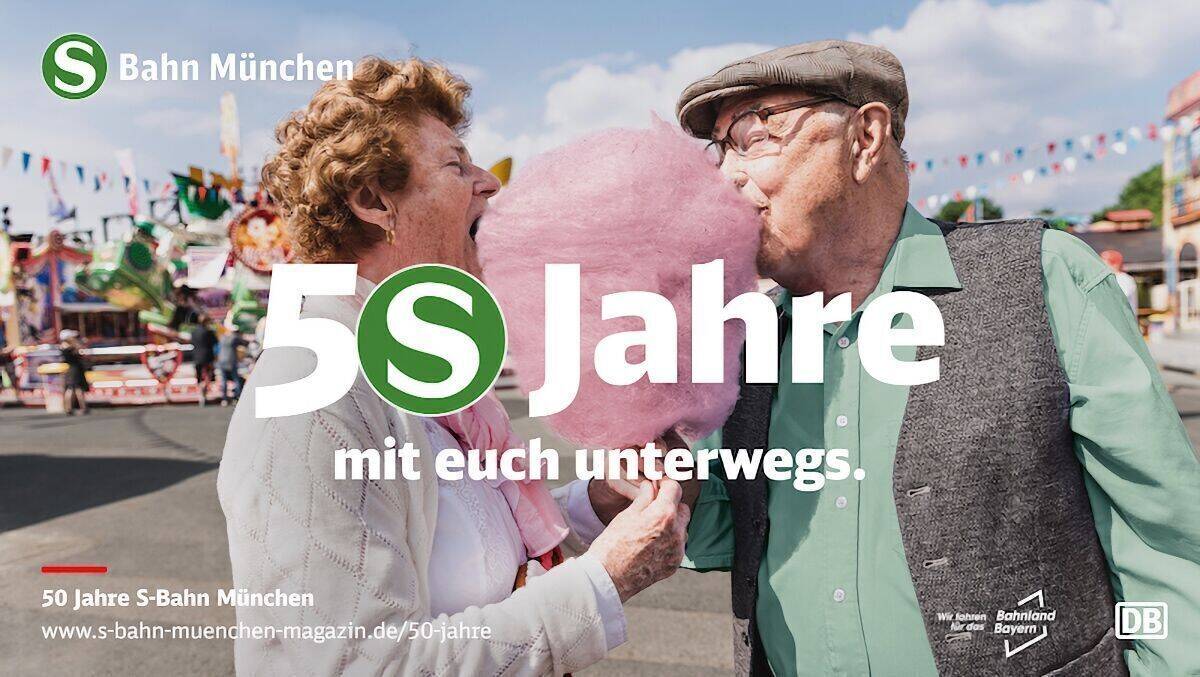 Die Münchner S-Bahn feiert 50. Jubiläum.