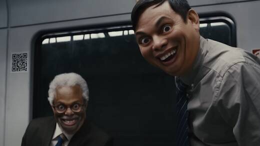  "Wait’ll You See This", so der Name des Films. Doch möchte man solchen Gesichtern wirklich in der U-Bahn begegnen?