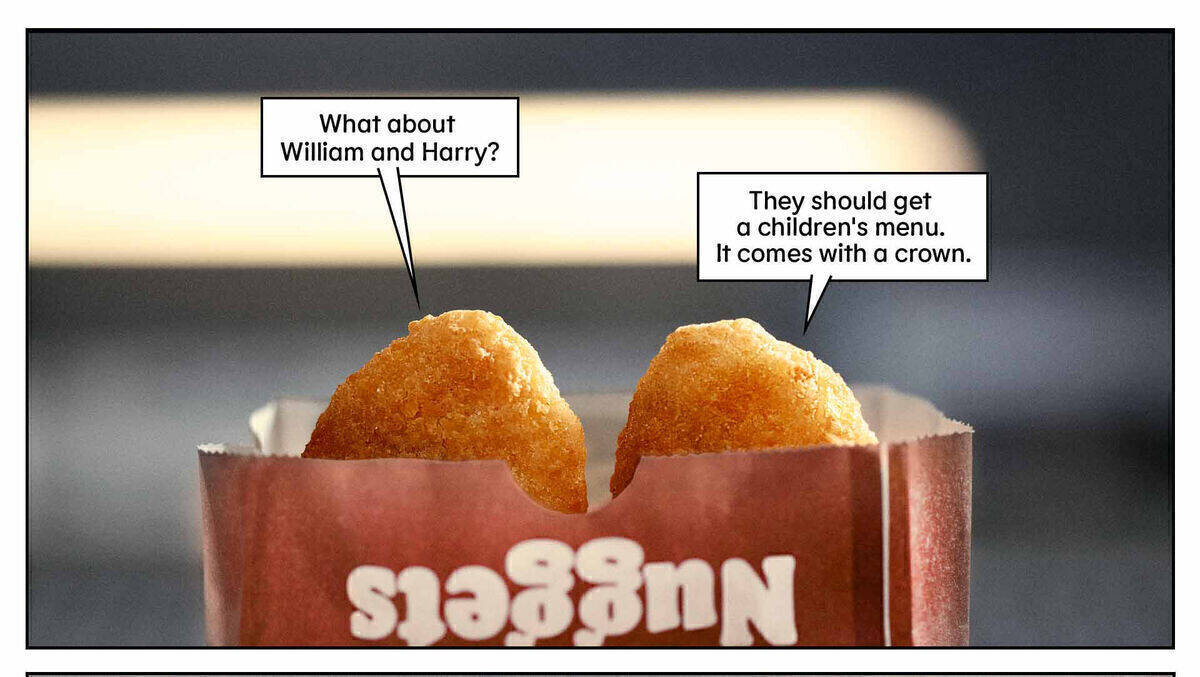 Chicken-Nuggets kommentieren die Krönung von Charles III. in der neuen Burger King-Kampagne.