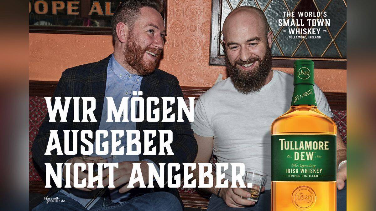 Tullamores neue Kampagne.