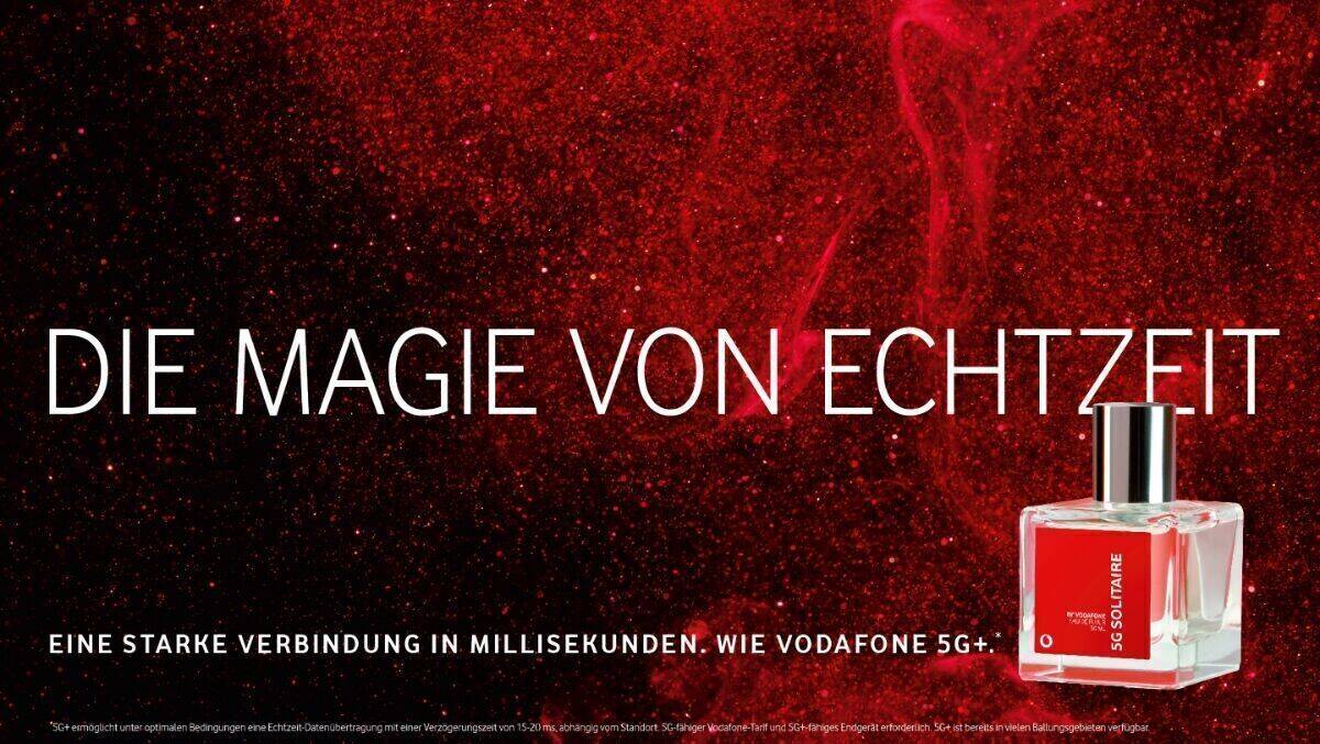 Vodafone launch ein exklusives 5G Parfum.