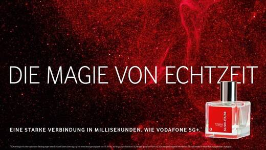 Vodafone launch ein exklusives 5G Parfum.