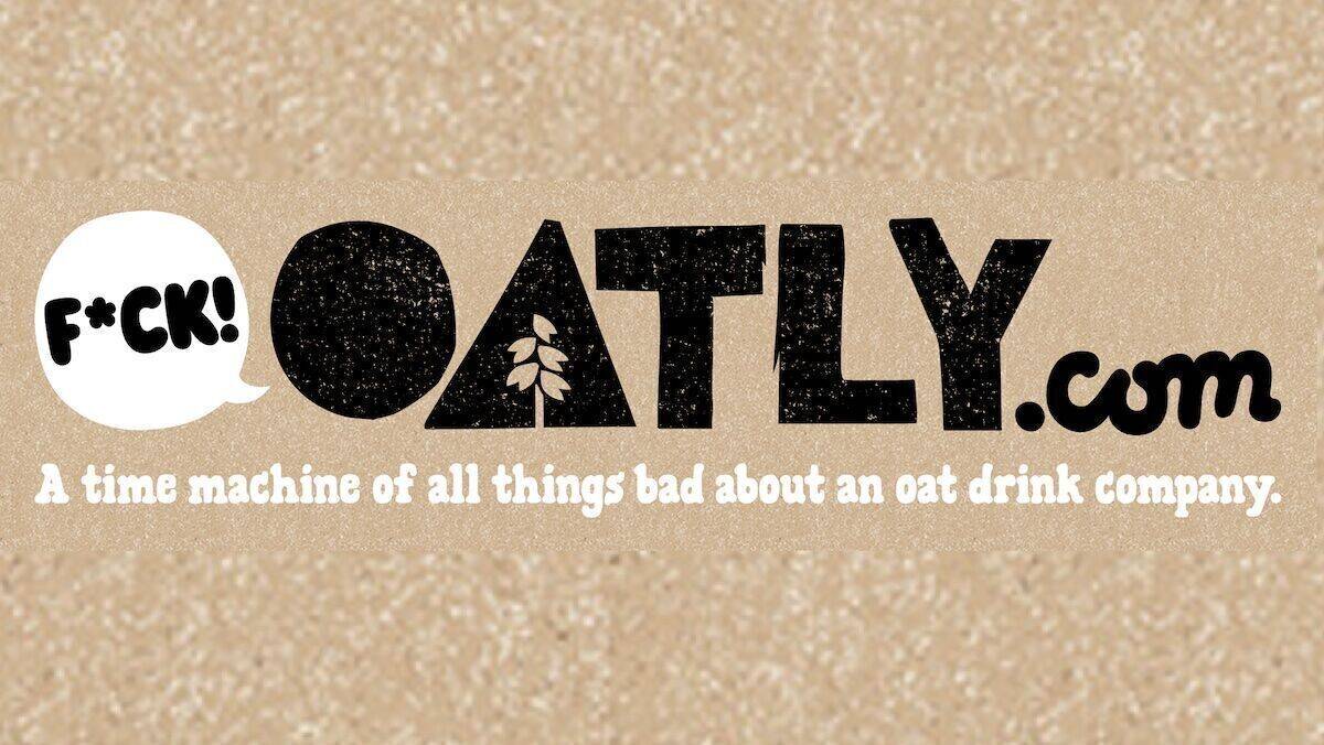 Oatly fühl sich provoziert. Und antwortet mit Provokation.