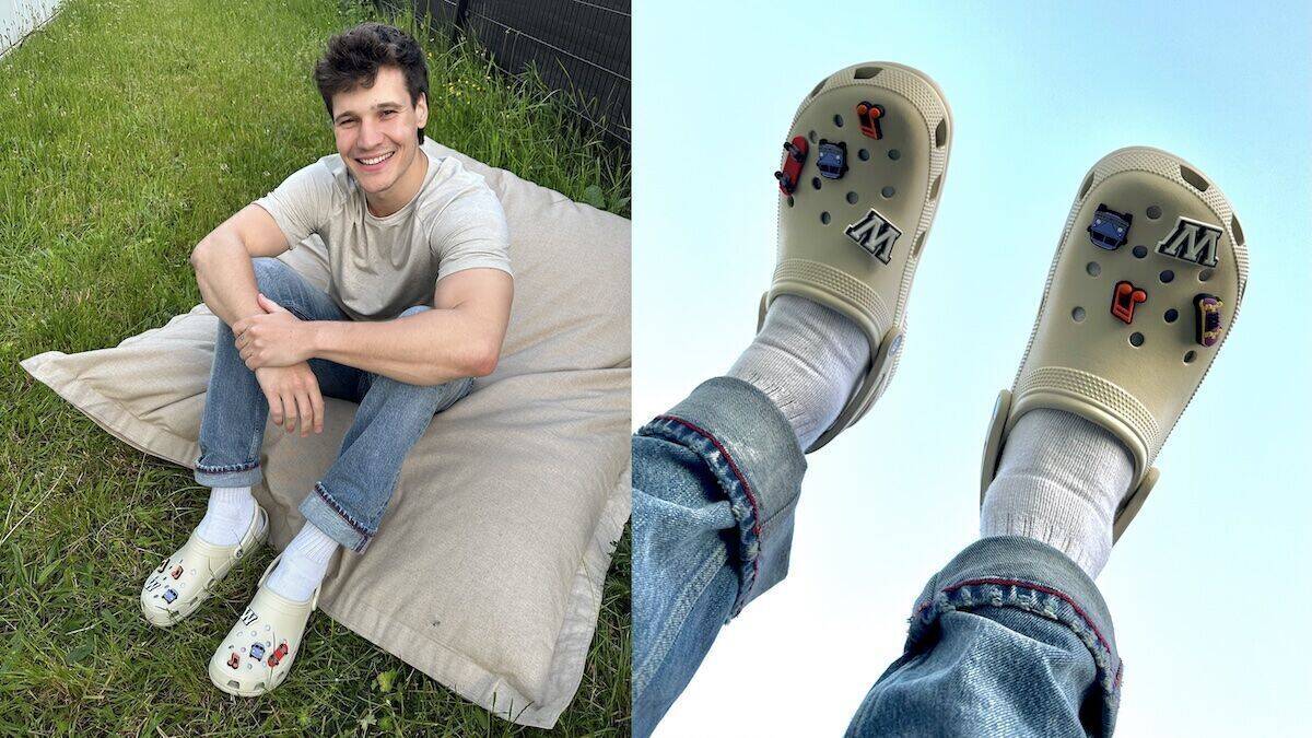 Wincent Weiss stand vor seiner Gesangskarriere als Model vor der Kamera. Die bisher veröffentlichten Bilder anlässlich seiner Jibbitz-Kollektion wirken jedoch noch recht lieblos.