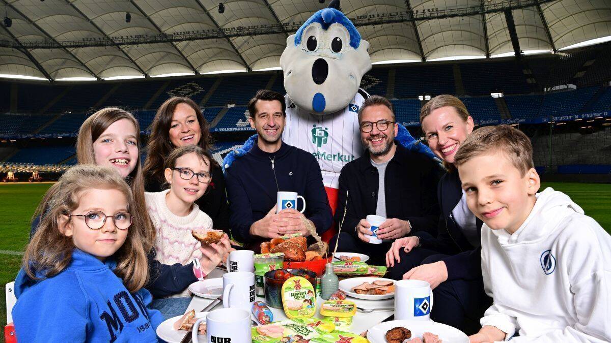 HSV und Rügenwalder setzen sich für Familien ein.