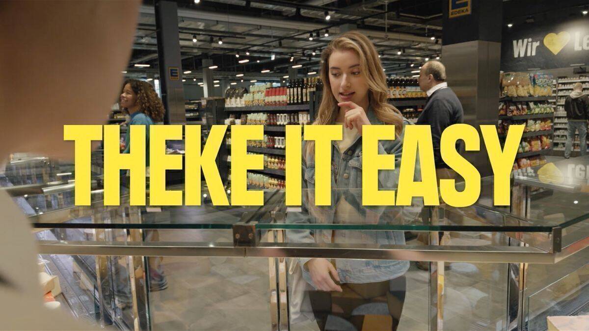 Unsicher, wie man sich an der Frischetheke verhält? Da hilft die neue Edeka-Kampagne.