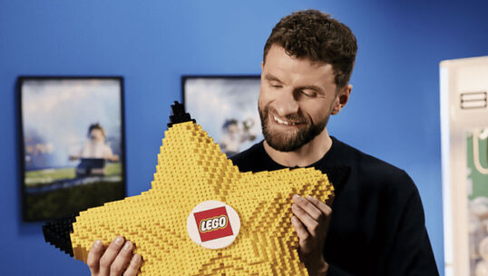 Bild: Lego und Thomas Müller machen Teilnahme zur Eintrittskarte