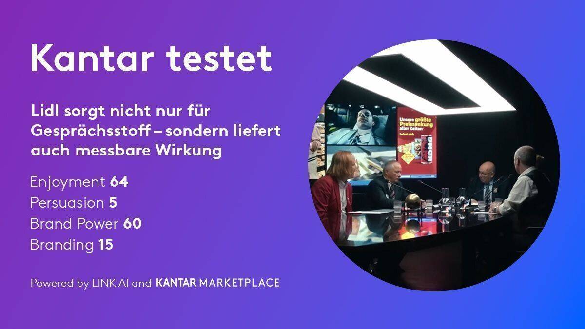 Lidl positioniert sich schlagfertig im Discount-Wettbewerb.