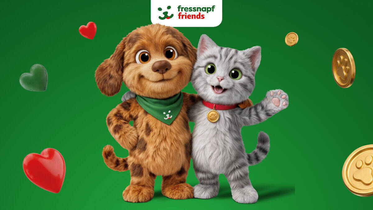 Mit Flecki und Streifi setzt Fressnapf im Loyalty-Programm Friends auf wiedererkennbare Marken-Assets.