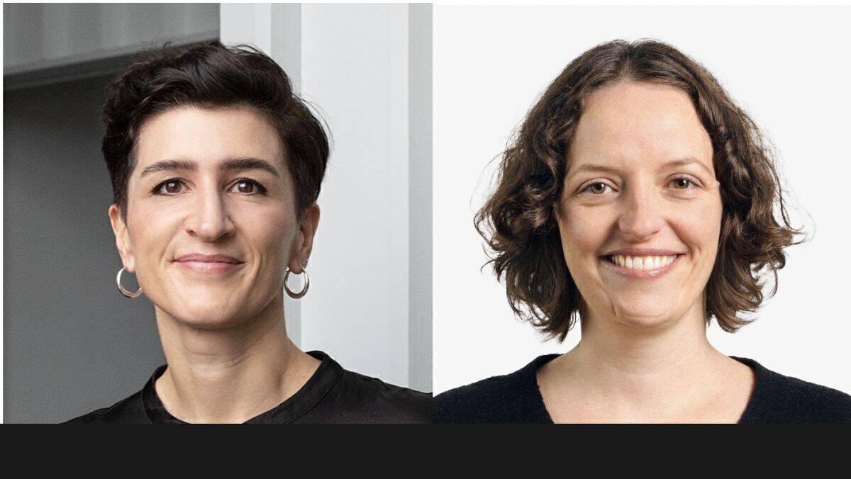 Jasmin Seitel (li), Managing Director der Strategieberatung diffferent, und Kathrin Kaufmann, Strategy Director bei SYZYGY, geben Tipps zur Markenführung im KI-Zeitalter, basierend auf dem Foresight-Whitepaper „Marketing 2030“. 