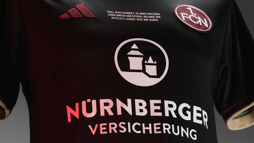 So sieht das Sondertrikot des 1. FC Nürnberg aus.