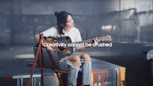 Samsung: Kreativität statt Zerstörung 