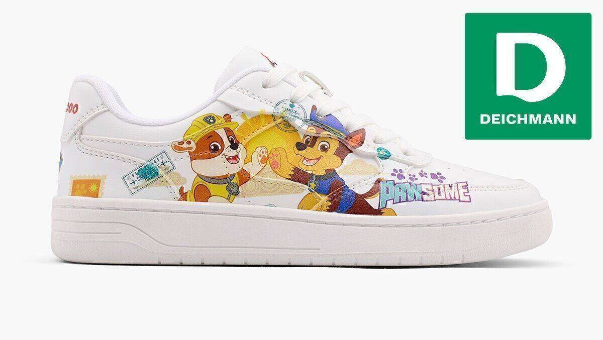 Auf 1000 Exemplare limitiert: Der Paw-Patrol-Sneaker für Erwachsene von Deichmann.