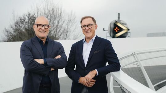 Bild: Thomas Sedran und Harald Hamprecht: "Die Mitte wird das Problem"