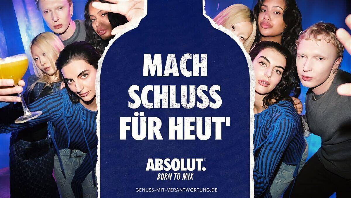 Bewusst genießen: Absolut Vodka sensibilisiert für Alkoholkonsum