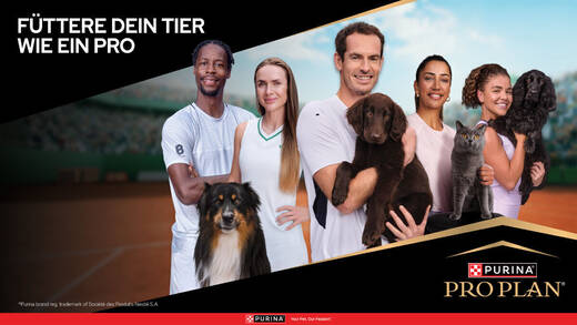 Das ist das Purina Pro Plan-Team.