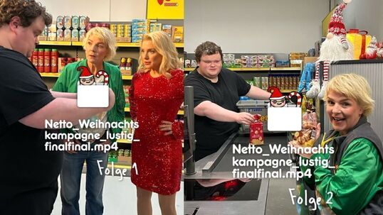 Bild: Von der Filiale zum Filmset: Netto schwenkt zu Tiktok als strategischer Bühne